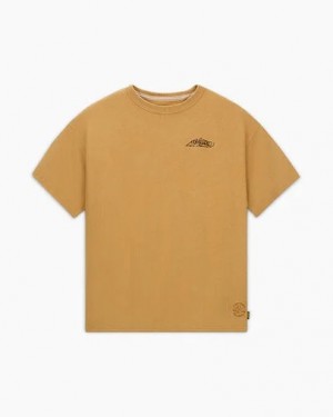 Men Converse Converse x IRAK NYC Gold Standard T Shirts Brown Australia | C-67139529