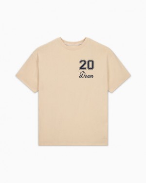 Men Converse Converse x Patta Gold Standard T Shirts Beige White Australia | C-63519479