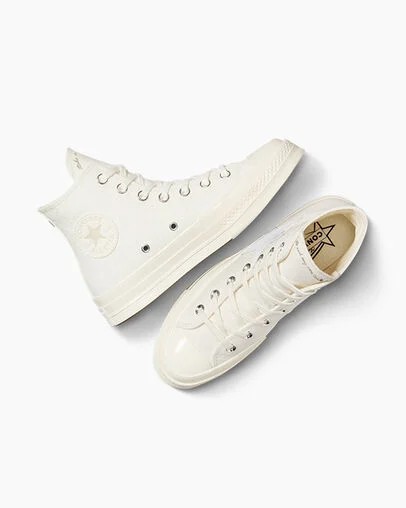 Men Converse Chuck 70 Stars Sneakers White / Beige Australia | C-94860719