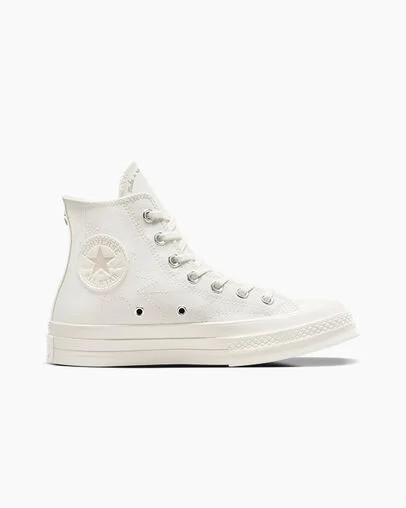Men Converse Chuck 70 Stars Sneakers White / Beige Australia | C-94860719