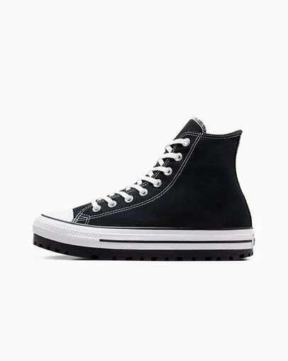 Men Converse Chuck Taylor All Star City Trek Sneakers Black / White Australia | C-37260849