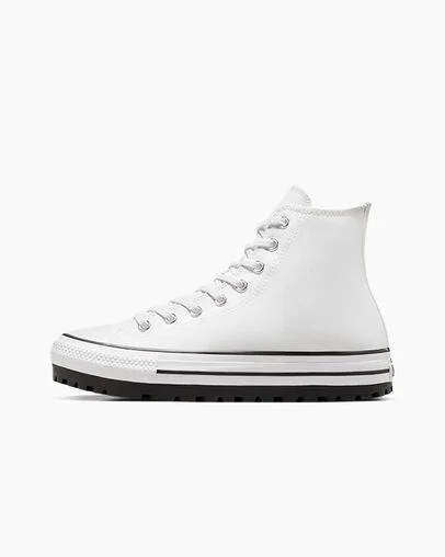 Men Converse Chuck Taylor All Star City Trek Sneakers White / Black Australia | C-09254769
