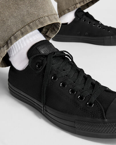 Men Converse Chuck Taylor All Star Classic Sneakers Black Australia | C-15867939