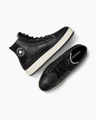 Men Converse Chuck Taylor All Star Equip Waterproof Sneakers Black / White Australia | C-46305179