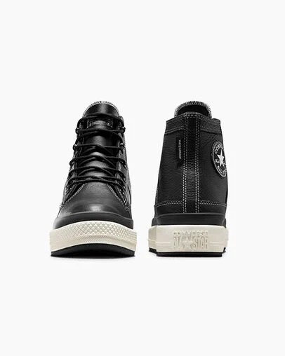 Men Converse Chuck Taylor All Star Equip Waterproof Sneakers Black / White Australia | C-46305179