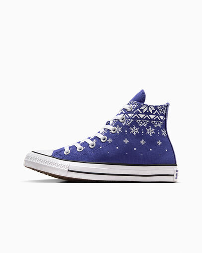 Men Converse Chuck Taylor All Star Sneakers Purple / White / Black Australia | C-04385619