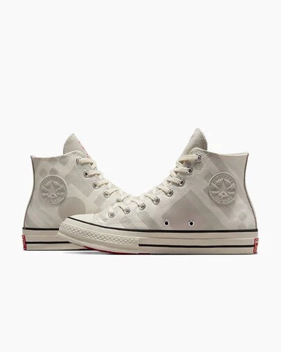 Men Converse Converse x Liverpool FC Chuck 70 Sneakers White / Silver Green Australia | C-19548209