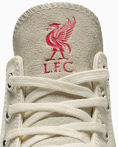 Men Converse Converse x Liverpool FC Chuck 70 Sneakers White / Silver Green Australia | C-19548209