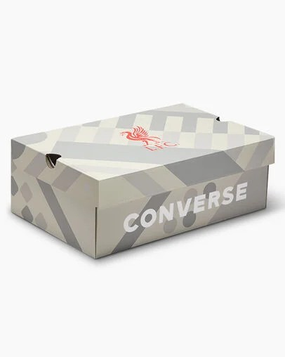 Men Converse Converse x Liverpool FC Chuck 70 Sneakers White / Silver Green Australia | C-19548209