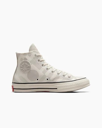 Men Converse Converse x Liverpool FC Chuck 70 Sneakers White / Silver Green Australia | C-19548209