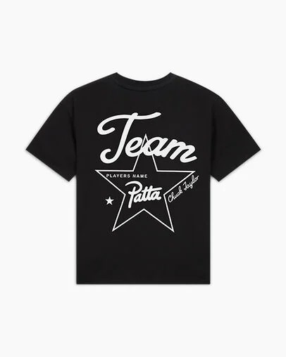Men Converse Converse x Patta Gold Standard T Shirts Black Australia | C-57031289