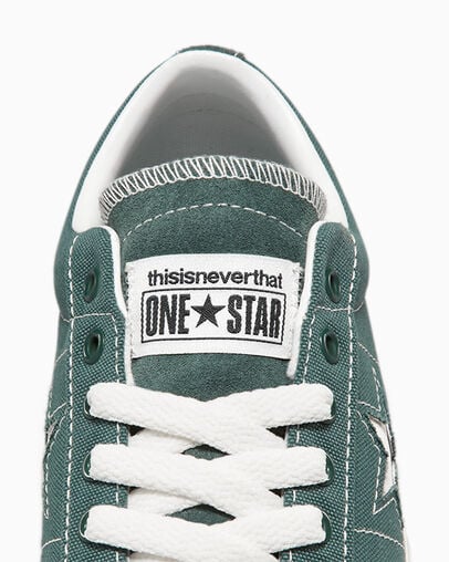 Men Converse Converse x thisisneverthat One Star Pro Sneakers Green / Black / White Australia | C-72639549
