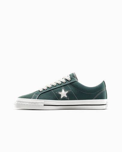 Men Converse Converse x thisisneverthat One Star Pro Sneakers Green / Black / White Australia | C-72639549