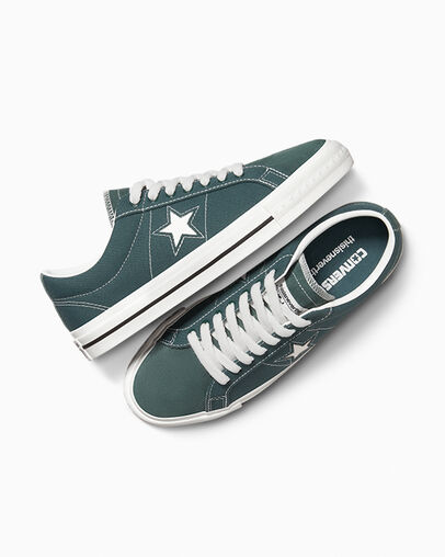 Men Converse Converse x thisisneverthat One Star Pro Sneakers Green / Black / White Australia | C-72639549