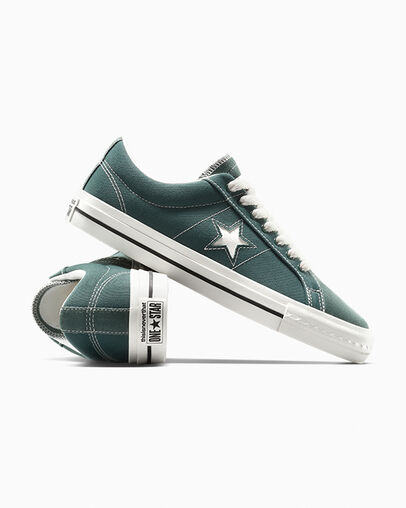 Men Converse Converse x thisisneverthat One Star Pro Sneakers Green / Black / White Australia | C-72639549