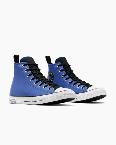 Women Converse Chuck Taylor All Star Vintage Athletic Sneakers Blue / Black / White Australia | C-03279149