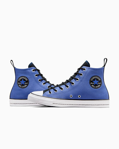 Women Converse Chuck Taylor All Star Vintage Athletic Sneakers Blue / Black / White Australia | C-03279149