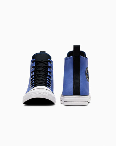 Women Converse Chuck Taylor All Star Vintage Athletic Sneakers Blue / Black / White Australia | C-03279149