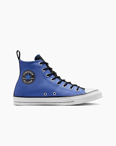 Women Converse Chuck Taylor All Star Vintage Athletic Sneakers Blue / Black / White Australia | C-03279149