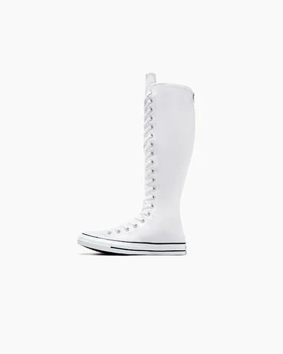Women Converse Chuck Taylor All Star XXHi Sneakers White / Beige White / Black Australia | C-60782319