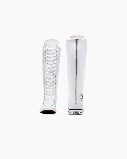 Women Converse Chuck Taylor All Star XXHi Sneakers White / Beige White / Black Australia | C-60782319