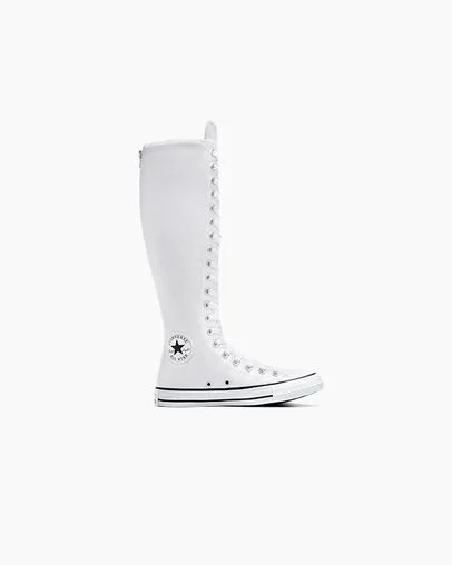 Women Converse Chuck Taylor All Star XXHi Sneakers White / Beige White / Black Australia | C-60782319