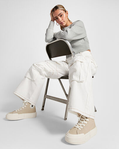 Women Converse Cruise Sneakers Beige / Black Australia | C-75816429